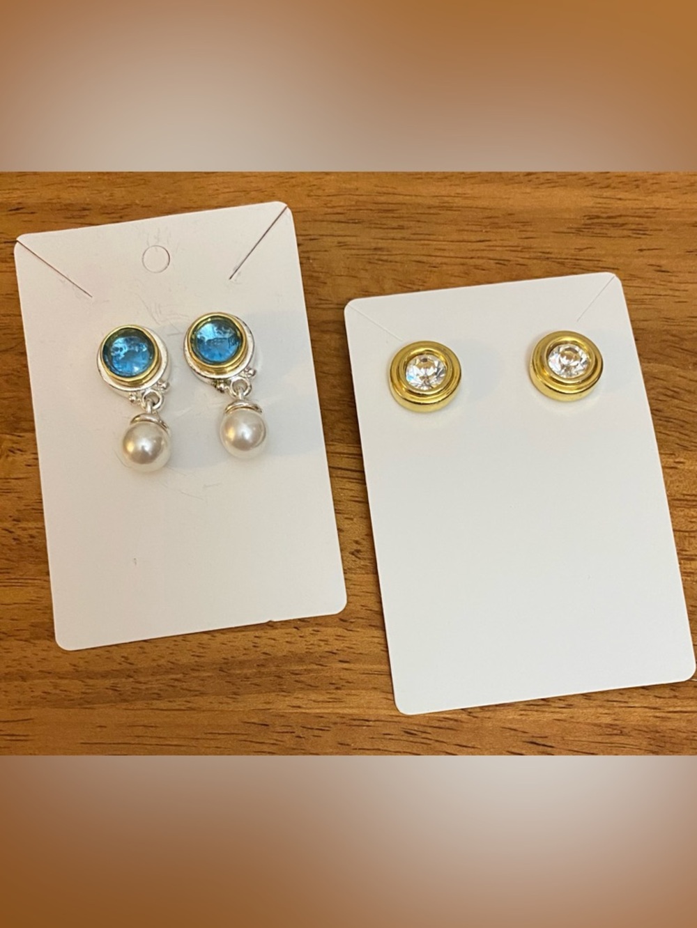 Vintage - Here comes the bride pearl earrings